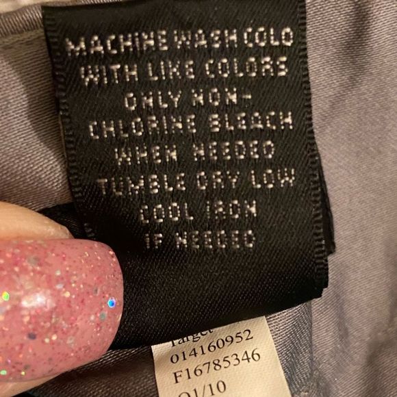 Light gray Bermuda shorts sz 12 mossimo target brand EUC - Picture 3 of 12